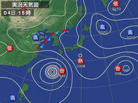 地上天気図